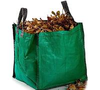 GroundMaster Heavy Duty Garden Waste Bag - 90L Polypropylene Refuse Sack - Reinforced Hems, Stitched Handles Extra Strong Waste Bag - Reusable Garden Sack for Leaves, Rubble, and Compost (Pack of 20)