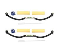 grounds 2X Microblading Eyebrow Ruler, Permanent Makeup Eyebrow Line Ruler with Mapping String Black