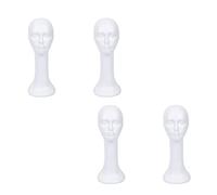 grounds 4X Long Neck Female Foam Model Glasses Hair Wig Mannequin Hat Stand
