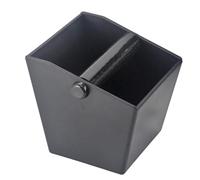 Grounds Box - Knock Container, Waste Bin, Heavy Duty Dump Tray | Grounds Disposal Unit, Free Knock Box for Professional Setup, Home Brewing, Area
