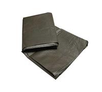 Groundsheet, underlayment tarpaulin, German Bundeswehr issue, olive, approx. 2.20 x 1.00 m