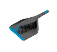 Groundsman Deluxe Dustpan And Brush - Grey/Blue - Grey/Blue - One Size