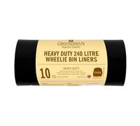 Groundsman - GMSR50 - Wheelie Bin Liners 240L - Pack 10