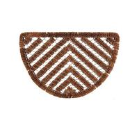Groundsman - Half Round Scraper Mat - Length 60cm x Width 40cm.