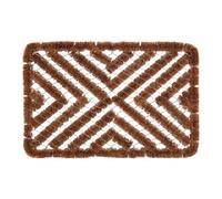 Groundsman Rectangular Boot Scraper Mat Brown (One Size)