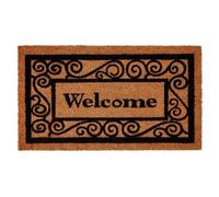 Groundsman Traditional Welcome Doormat Brown/black (One Size)