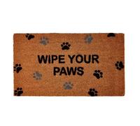 Groundsman Wipe Your Paws Door Mat Brown/black (70Cm X 40Cm)