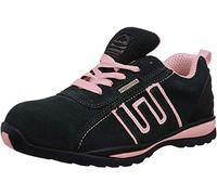 Groundwork Gr86, Unisex Adults' Safety Trainers, Black/Pink, 8 UK (42 EU)