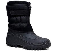 Groundwork LS87 Womens Muckers Mukker Stable Winter Waterproof Lined Snow Boots (Black V, 8 UK, Numeric_8)