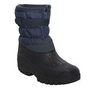 Groundwork Originals Mens Mid Calf Water Resistant Snow Rain Thermal Fur Fleece Lined Winter Mud Mucker Farm Yard Boots (9 UK, Navy Quilted, numeric_9)