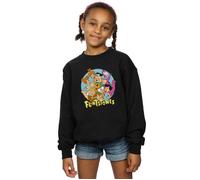 Group Circle Sweatshirt The Flintstones Black 9 Years