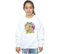 Group Circle Sweatshirt The Flintstones White 9 Years