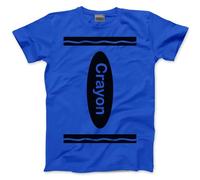 Group Costume Outfit - Crayon Tshirt Matching Tees Halloween Top C Fancy Dress Party Team Tops Colours T-Shirt