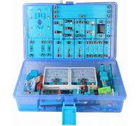 Group Electrical Experiment Box with Circuit Board - Physics Kit for Ohm's Law, Joule's, Electromagnetism & Electromagnetic Induction