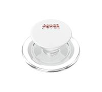 Group Flamingos Sombrero Mexican Dancing Cinco De Mayo PopSockets PopGrip for MagSafe