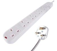 Group Gear Connektgear Power Strip 6 X Bs 1363/A 2M Cord 13 A Current 230 V Ac V
