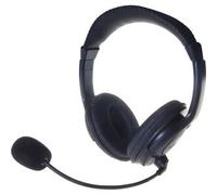 Group Gear Connektgear Wired Over-The-Head Stereo Headset Black Binaural Circuma