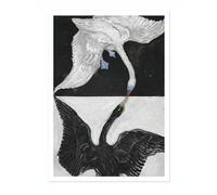 Group Ix - The Swan, No, 1 Hilma Af Klint Art Print, Modern Art Painting Print, Abstract Geometric Art Exhibition Wall Art, Vintage Home Decor Artwork, A3 (Print Only) - 42x29.7cm