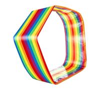 Group Leaning Activity Run Mat | 600x45cm Striped Party Pad | Group Activity Run Mat | for Adults Kids Indoor Outdoor Backyard Field Day Party Corporate Event