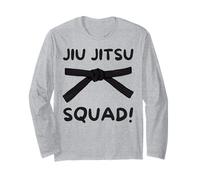 Group Martial Arts and Matching Jiu Jitsu Squad Long Sleeve T-Shirt