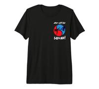 Group Martial Arts and Matching Jiu Jitsu Squad Premium T-Shirt