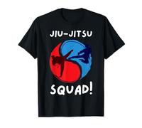 Group Martial Arts and Matching Jiu Jitsu Squad T-Shirt