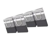 Group of 4 High Capacity 75L Laundry Hampers Practical Foldable Design for Compact Organization Space Saving Folding Hamper