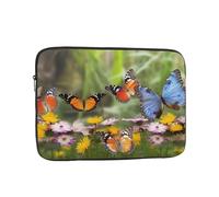 Group of Butterflies Laptop Case Sleeve 17 inch Laptop Bag Shockproof Computer Carrying Cover Protective Notebook Case