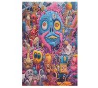 Group of Monsters Puzzles for Adults,1000 Piece Jigsaw Puzzles for Adults,Jigsaw Puzzle for Teens & Adults Wooden Puzzle Brain Challenge (78×53cm)