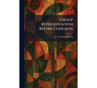 Group Representation Before Congress