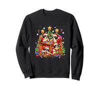 Group Santa St. Bernards Christmas Activities Funny Owner Sweatshirt