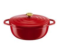 GROUP SEB Tefal - Air oval stewpot 30 cm / 5,7 l. Red (E2548904)