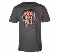 Group Shot Cotton T-Shirt Gorillaz Charcoal XL