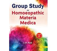 Group Study in Homeopathic Materia Medica