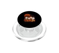 Group Teeth Cosplay Turkey Pumpkins Thanksgiving Dentist PopSockets PopGrip for MagSafe