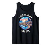 Group Zakynthos Greece and Zante Tank Top