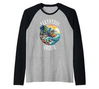 Group Zante and Zakynthos Raglan Baseball Tee