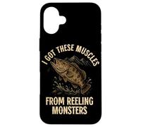 Grouper Fishing Case for iPhone 16 Plus