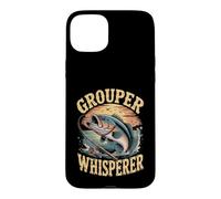 Grouper Whisperer Grouper Fishing Goliath Grouper Angler Case for iPhone 15 Plus