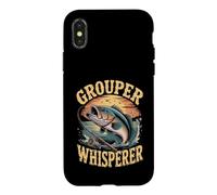 Grouper Whisperer Grouper Fishing Goliath Grouper Angler Case for iPhone X/XS