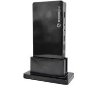 GroupGear USB 3.2 Type C Desktop Dual Screen Docking Station with 100W PD