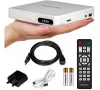 Grouptronics Gt-Micro-Dvd White Small Multi Region Hdmi Dvd Player For Tv, Powered From Usb Socket Or Mains