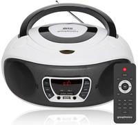 Grouptronics GTCD-501 Stereo BoomBox Portable CD Player Radio With USB, MP3 Pla