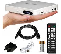 Grouptronics Small Mini Multi Region HDMI DVD Player For TV - Powered From USB Socket or Included UK Mains - 1080p - Full Function Remote - LED Display - GT-MICRO-DVD