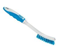 Grout Brush Gap Cleaning Brush Deep Tile Joint Scrubber Cleaner Stiff Angled Bristles for Showers Bathtubs Kitchens Multi-Surface Long Handle Cleaning Tool
