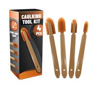 Grout Caulk Caulking Silicone Sealant Finishing Tool Spreader Spatulas Applicator Rubber Tools 4 Size Set