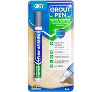 GROUT PEN - Restores & Protects Tile Grout in Bathrooms & Kitchens (Grey)