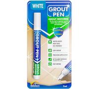 Grout Pen - Revives & Restores Tile Grout - Water-Based 7ml White