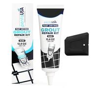 Grout - Ready Mixed Tile Grout with Scraper, Easy Squeeze & Fast Drying