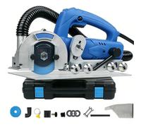 Grout Removal Tool 1200W 9000RPM, Electric Tile Grout Remover Machine for Professional Regrouting and Cleaning Old Cement Between Ceramic Tiles, DIY 220V Tool